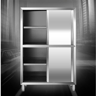 Meubles de rangement d'acier inoxydable d'OEM ISO9001, Cabinets d'évier de cuisine