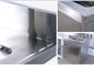 Anti meubles en acier acides de la cuisine ISO9001 avec le restaurant d'étagère réglable d'évier