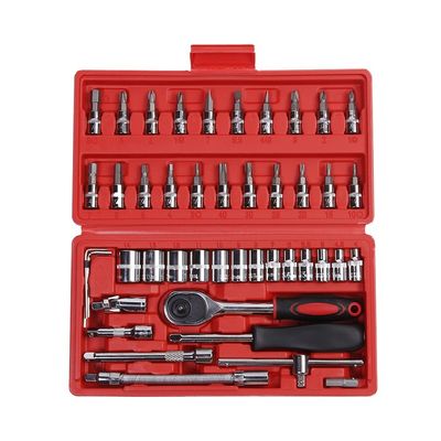 Cabinet rouge en métal de Tool Set With du mécanicien 21pcs 13pcs