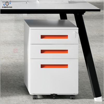 0.4mm à 1.0mm meuble d'archivage verrouillable ISO9001 de 3 tiroirs