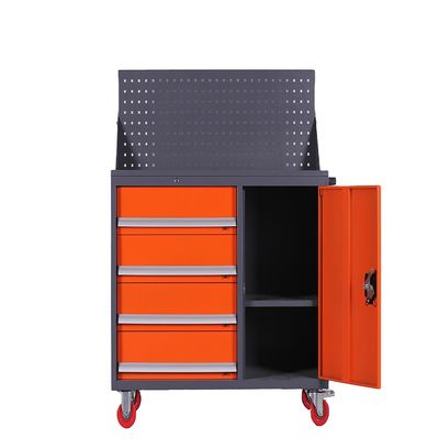 Cabinets d'outil ISO14001 mobiles d'acier inoxydable, meubles de rangement d'outil en acier de 0.6mm