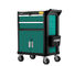 Chariot mobile industriel à boîte à outils de 4 tiroirs résistant à l'usure