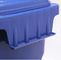 Poubelles de stockage de réutilisation rectangulaires d'en 840 avec le couvercle, ISO9001 réutilisant l'extérieur de stockage